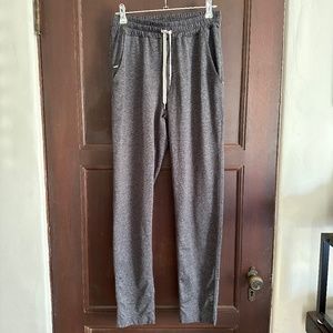 Vuori Men's Ponto Performance Pant   Charcoal Heather  Size Small